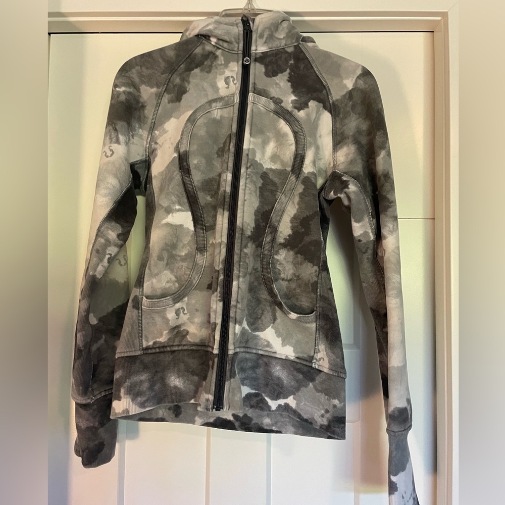 Lululemon Coal Canvas Scuba Hoodie